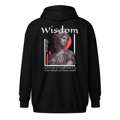 Sabiduría y estrategia - Sudadera con capucha