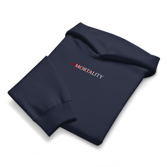 Mortality (Minimalist) - Premium Pump Cover Hoodie