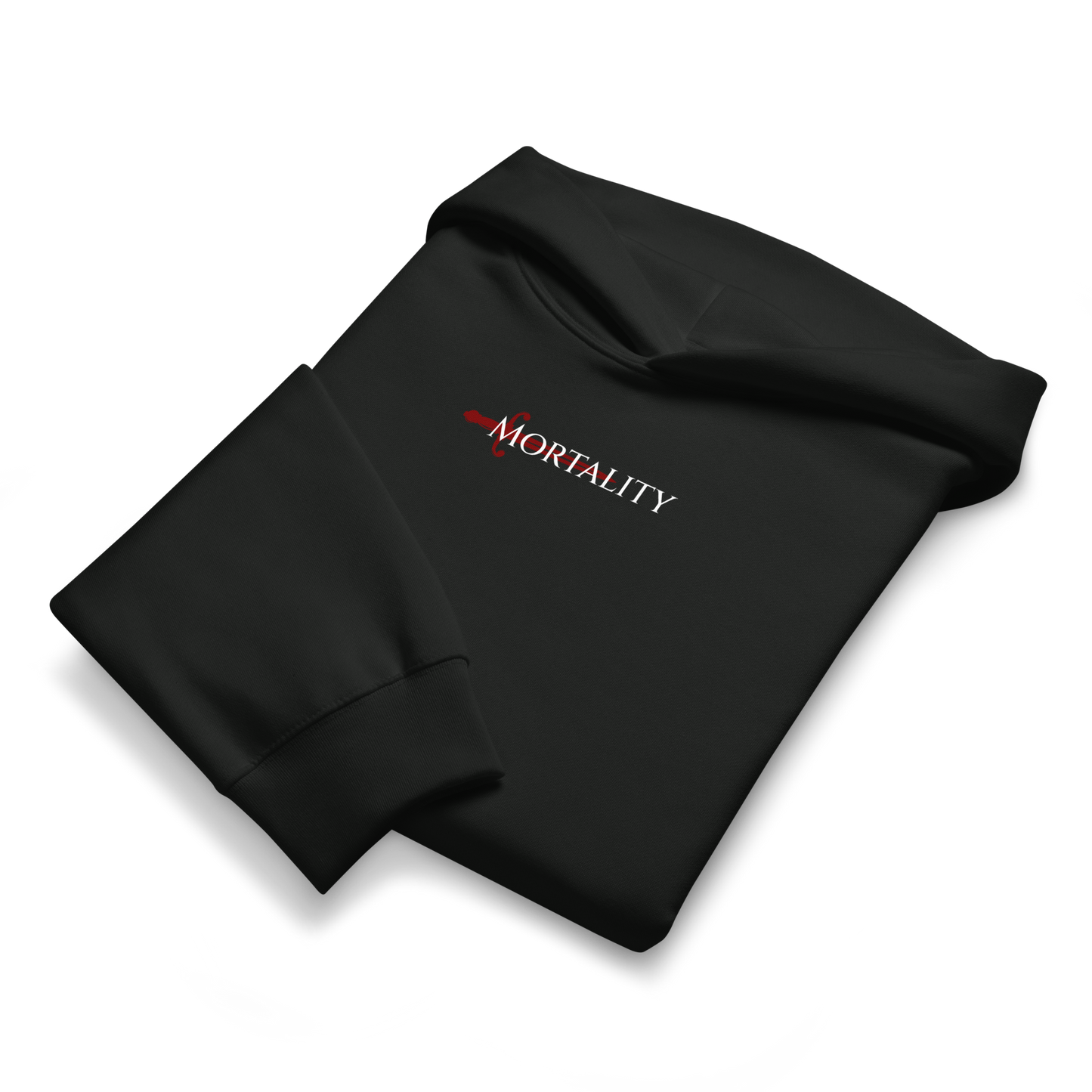 Mortality (Minimalist) - Premium Pump Cover Hoodie
