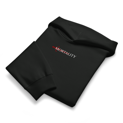 Mortality (Minimalist) - Premium Pump Cover Hoodie